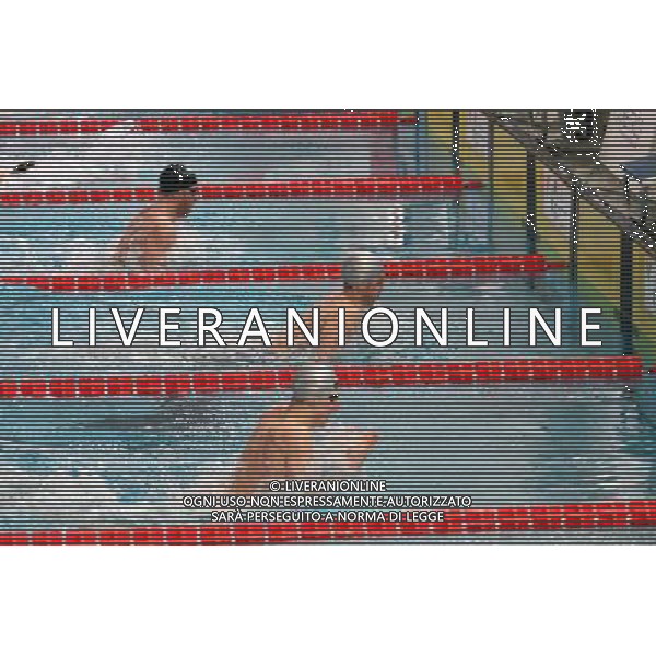 Milano ( MI ) 10/03/2017 7 Trofeo citta di Milano - 50m Rana Assoluti Maschili Nella foto: Vas.3 NicolÚ Ossola, vas.4 Andrea Toniato e vas.5 Federico Poggi PH Lauro Montagnini