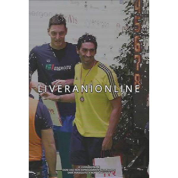 Milano ( MI ) 10/03/2017 7 Trofeo citta di Milano - 100m Stile Libero Assoluti Maschili Nella foto: Ivano Vendrame e Filippo Magnini PH Lauro Montagnini