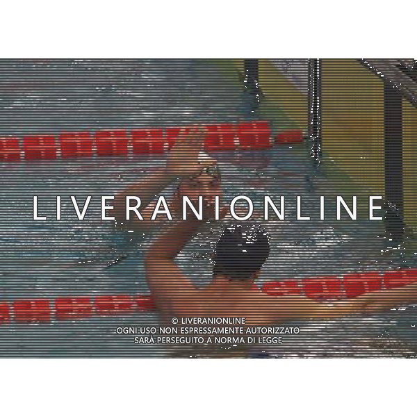 Milano ( MI ) 10/03/2017 7 Trofeo citta di Milano - 100m Dorso Assoluti Maschi Nella foto: Simone Sabbioni e Matteo Milli PH Lauro Montagnini