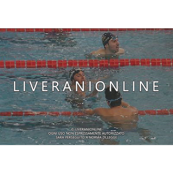 Milano ( MI ) 10/03/2017 7 Trofeo citta di Milano - 200m Farfalla Assoluti Maschi Nella foto: Matteo Pelizzari, Giacomo Carini e Jordan Coelho PH Lauro Montagnini