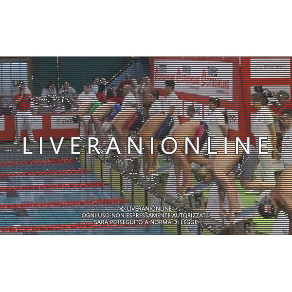 Milano ( MI ) 10/03/2017 7 Trofeo citta di Milano -- 200m Rana Assoluti Maschi Nella foto: ps.1 Giuseppe Natale, ps.2 Ricardo Cervi, ps.3 Quentin Coton, ps.4 Luca Pizzini, ps.5 Christopher Rothbauer, ps.6 Edoardo Giorgietti, ps. 7 Valentin Bayer e ps. 8 Zaccaria Casna PH Lauro Montagnini