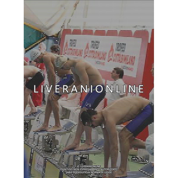 Milano ( MI ) 10/03/2017 7 Trofeo citta di Milano - 400m Stile Libero Assoluti Maschi Nella foto: ps.4 Gregorio Paltrinieri, ps.5 Mattia Zuin ps. 6 Nicolangelo Di Fabio PH Lauro Montagnini