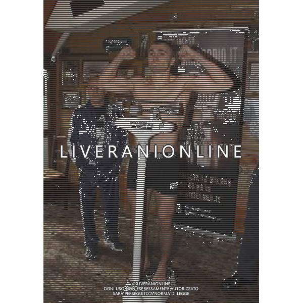 Milano, ( MI ) 31/03/2017 Dixieland Cafe cerimonia del peso dei pugili Nella foto: Maxim Prodan - Pesi Welter PH Lauro Montagnini AG ALDO LIVERANI SAS