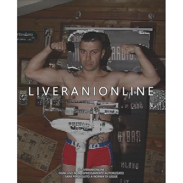 Milano, ( MI ) 31/03/2017 Dixieland Cafe cerimonia del peso dei pugili Nella foto: Predrag Cvetkovic - Pesi super Welter PH Lauro Montagnini AG ALDO LIVERANI SAS