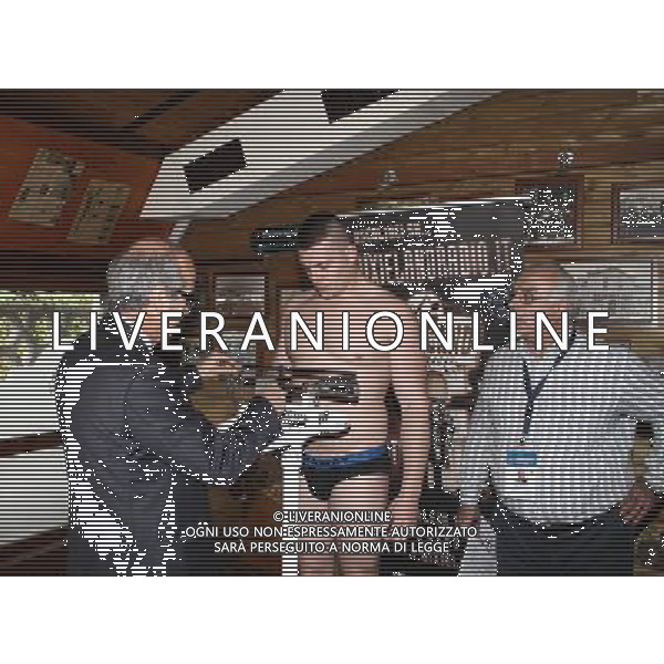 Milano, ( MI ) 31/03/2017 Dixieland Cafe cerimonia del peso dei pugili Nella foto: Hrvoje Bozinovic - Pesi massimi leggeri PH Lauro Montagnini AG ALDO LIVERANI SAS