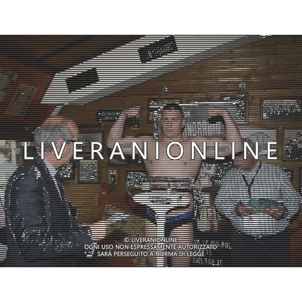 Milano, ( MI ) 31/03/2017 Dixieland Cafe cerimonia del peso dei pugili Nella foto: Hrvoje Bozinovic - Pesi massimi leggeri PH Lauro Montagnini AG ALDO LIVERANI SAS