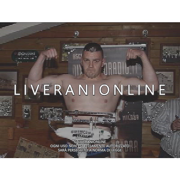 Milano, ( MI ) 31/03/2017 Dixieland Cafe cerimonia del peso dei pugili Nella foto: Hrvoje Bozinovic - Pesi massimi leggeri PH Lauro Montagnini AG ALDO LIVERANI SAS