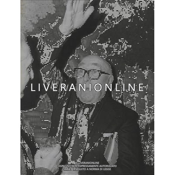 Cesare Zavattini, sceneggiatore, giornalista, commediografo, scrittore, poeta e pittore italiano - Retrospettiva Â© ARCHIVIO / AGENZIA ALDO LIVERANI SAS