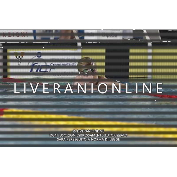 Riccione - Campionato Italiano Assoluto di Nuoto UnipolSai 04/04/2017 nella foto: CICCARESE CHRISTOPHER Â©Claudio Zamagni/Agenzia Aldo Liverani 