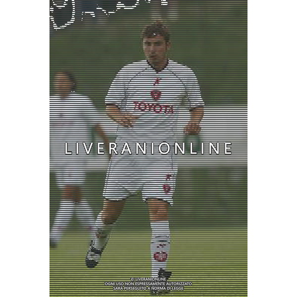 Folgaria (Tn) 16/07/2003 Ritiro del Perugia Calcio Amichevole nella foto Berrettoni Emanuele* foto Filippo Venezia/Agenzia Aldo Liverani