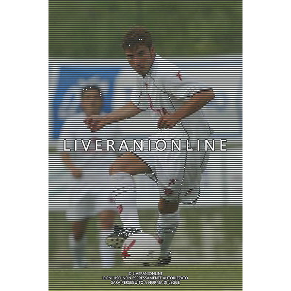 Folgaria (Tn) 16/07/2003 Ritiro del Perugia Calcio Amichevole nella foto Berrettoni Emanuele* foto Filippo Venezia/Agenzia Aldo Liverani