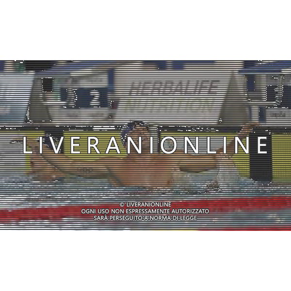 Riccione - Campionato Italiano Assoluto di Nuoto UnipolSai 04/04/2017 nella foto: ESULTANAZA GABRIELE DETTI Â©Claudio Zamagni/Agenzia Aldo Liverani 