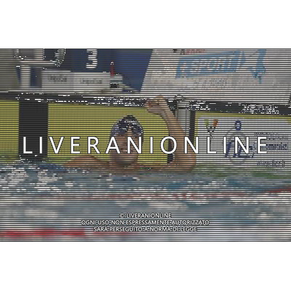 Riccione - Campionato Italiano Assoluto di Nuoto UnipolSai 04/04/2017 nella foto: ESULTANAZA GABRIELE DETTI Â©Claudio Zamagni/Agenzia Aldo Liverani 