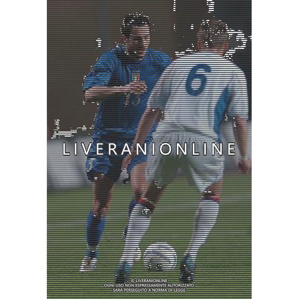 Italia - Islanda Amichevole a Padova 30/03/2005 nella foto marco cassetti e steinsson ph luzzani/agenzia aldo liverani