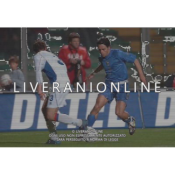 Italia - Islanda Amichevole a Padova 30/03/2005 nella foto mauro esposito e sigurdsson i. ph luzzani/agenzia aldo liverani