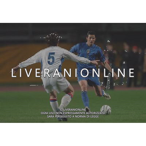 Italia - Islanda Amichevole a Padova 30/03/2005 nella foto fabio grosso e marteinsson ph luzzani/agenzia aldo liverani