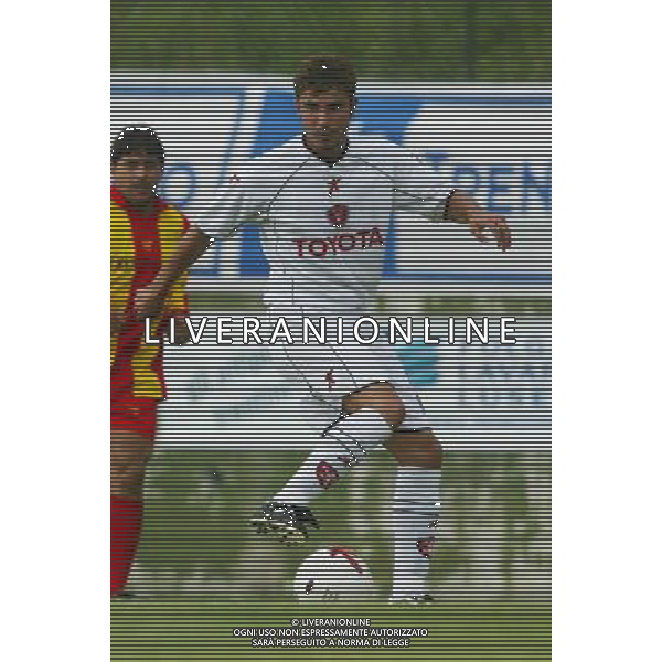 Folgaria (Tn) 16/07/2003 Ritiro del Perugia Calcio Amichevole nella foto Berrettoni Emanuele* foto Filippo Venezia/Agenzia Aldo Liverani