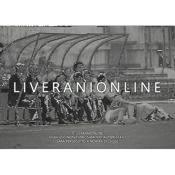 01-11-1980 ROMA STADIO OLIMPICO ITALIA DANIMARCA 2-0 NELLA FOTO ENZO BEARZOT AG ALDO LIVERANI SAS