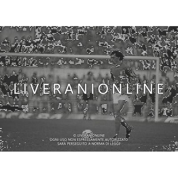 01-11-1980 ROMA STADIO OLIMPICO ITALIA DANIMARCA 2-0 NELLA FOTO ALESSANDRO ALTOBELLI AG ALDO LIVERANI SAS