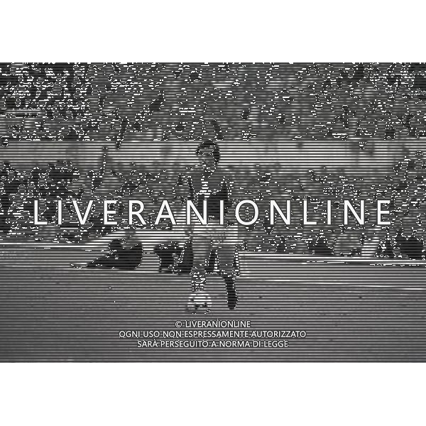 01-11-1980 ROMA STADIO OLIMPICO ITALIA DANIMARCA 2-0 NELLA FOTO GIAMPIERO MARINI AG ALDO LIVERANI SAS
