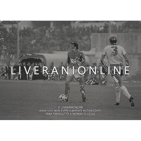 01-11-1980 ROMA STADIO OLIMPICO ITALIA DANIMARCA 2-0 NELLA FOTO GIAMPIERO MARINI AG ALDO LIVERANI SAS