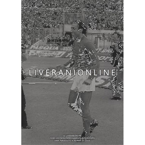 01-11-1980 ROMA STADIO OLIMPICO ITALIA DANIMARCA 2-0 NELLA FOTO FRANCESCO GRAZIANI AG ALDO LIVERANI SAS