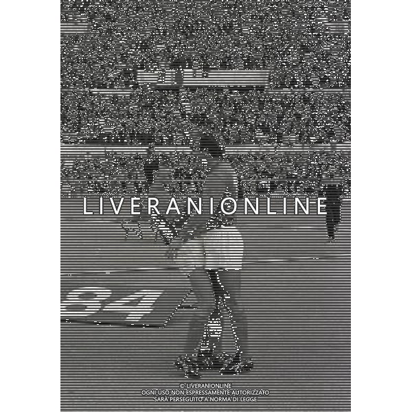 01-11-1980 ROMA STADIO OLIMPICO ITALIA DANIMARCA 2-0 NELLA FOTO FRANCESCO GRAZIANI AG ALDO LIVERANI SAS