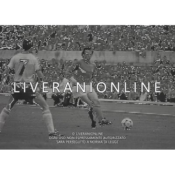 01-11-1980 ROMA STADIO OLIMPICO ITALIA DANIMARCA 2-0 NELLA FOTO GIAMPIERO MARINI AG ALDO LIVERANI SAS