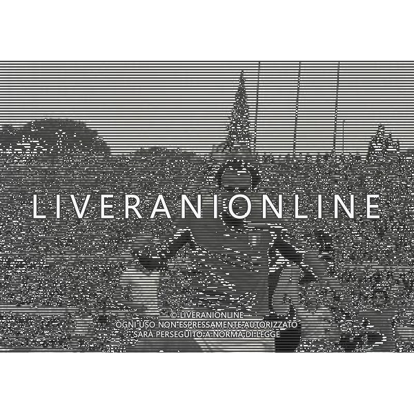 01-11-1980 ROMA STADIO OLIMPICO ITALIA DANIMARCA 2-0 NELLA FOTO FRANCESCO GRAZIANI AG ALDO LIVERANI SAS