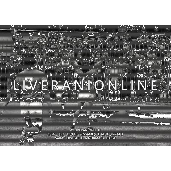 15-11-1980 TORINO STADIO COMUNALE ITALIA JUGOSLAVIA 2-0 NELLA FOTO ESULTANZA BRUNO CONTI AG ALDO LIVERANI SAS