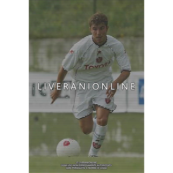 Folgaria (Tn) 16/07/2003 Ritiro del Perugia Calcio Amichevole nella foto Berrettoni Emanuele* foto Filippo Venezia/Agenzia Aldo Liverani