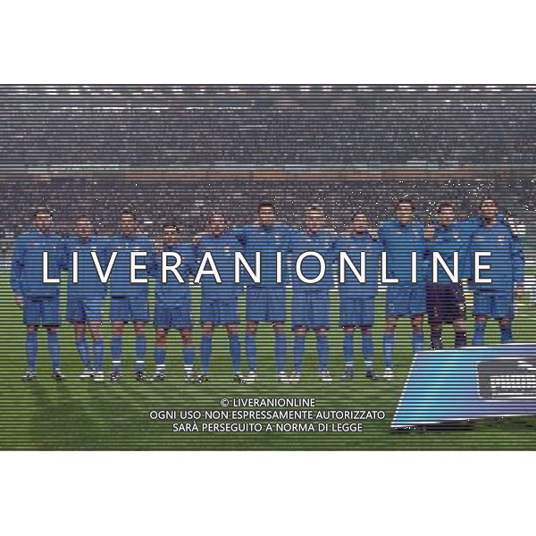 Padova 30-03-2005 Italia - Islanda 0:0 gara amichevole nella foto formazione italia ph marco Luzzani/ag. aldo liverani S.a.s.