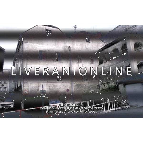 Braunau ( Austria ) nella foto: La Casa Natale di Adolf Hitler ( retro ) foto Recalcati Danilo/Ag Aldo Liverani