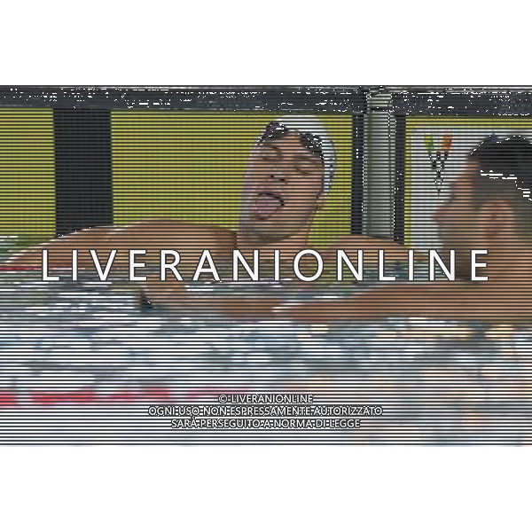 Campionato Italiano Assoluto UnipolSai di Nuoto Riccione (RN) - 05.04.2017 Nella Foto:Turrini Federico festeggia /Ph.Vitez-Ag. Aldo Liverani