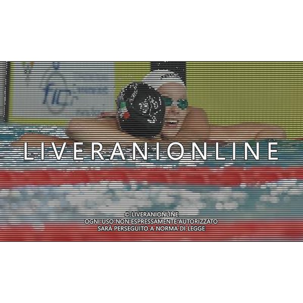 Campionato Italiano Assoluto UnipolSai di Nuoto Riccione (RN) - 05.04.2017 Nella Foto:Pellegrini Federica festeggia co Di Pietro Silvia /Ph.Vitez-Ag. Aldo Liverani