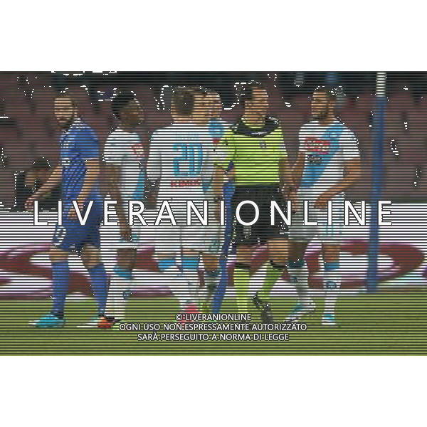 Napoli - Juventus Coppa Italia Tim Cup semifinale di ritorno 05 Aprile 2017 nella foto ARBITRO BANTI Â© Mosca / AGENZIA ALDO LIVERANI SAS