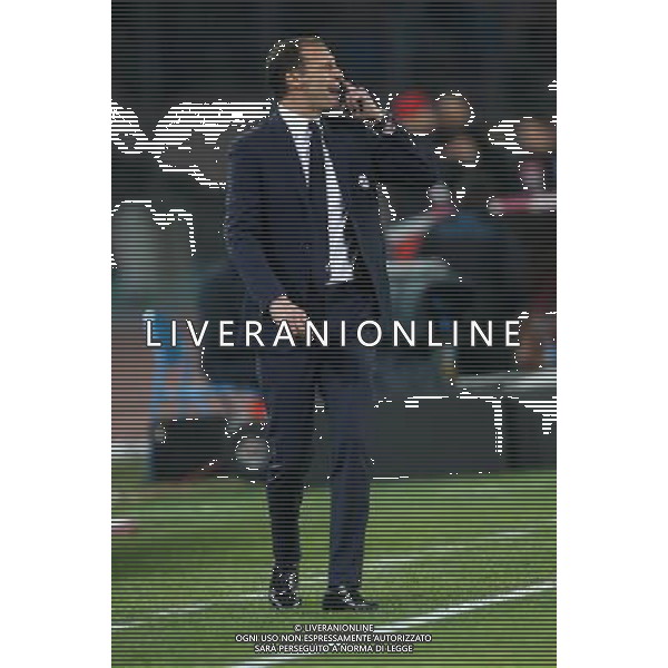 Napoli - Juventus Coppa Italia Tim Cup semifinale di ritorno 05 Aprile 2017 nella foto MASSIMILIANO ALLEGRI Â© Mosca / AGENZIA ALDO LIVERANI SAS