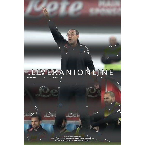 Napoli - Juventus Coppa Italia Tim Cup 05 Aprile 2017 nella foto MAURIZIO SARRI © Mosca / AGENZIA ALDO LIVERANI SAS