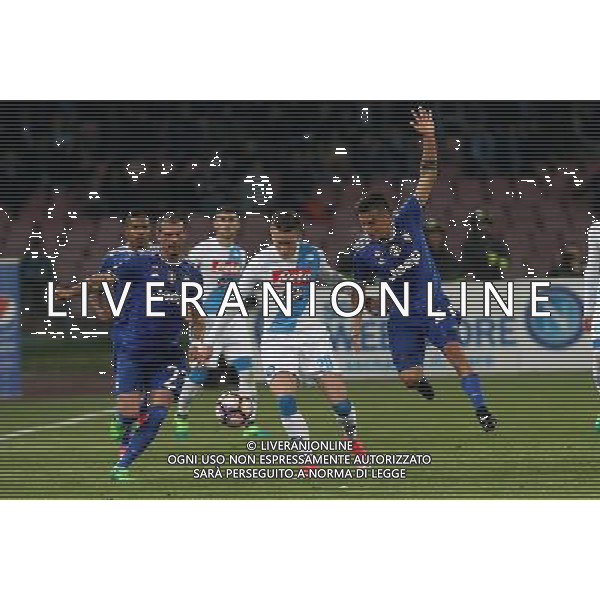 Napoli - Juventus Coppa Italia Tim Cup 05 Aprile 2017 nella foto ZIELINSKI, DYBALA PAULO © Mosca / AGENZIA ALDO LIVERANI SAS