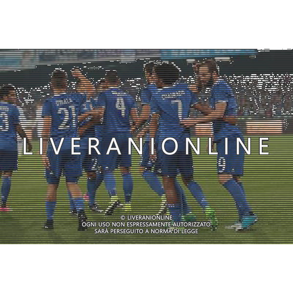 Napoli - Juventus Coppa Italia Tim Cup 05 Aprile 2017 nella foto ESULTANZA DOPO IL SECONDO GOL DI GONZALO HIGUAIN © Mosca / AGENZIA ALDO LIVERANI SAS