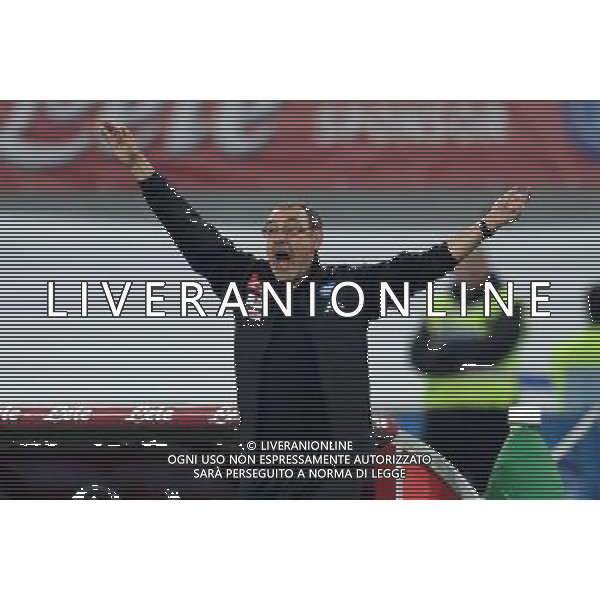 Napoli - Juventus Coppa Italia Tim Cup semifinale di ritorno 05 Aprile 2017 nella foto MAURIZIO SARRI © Mosca / AGENZIA ALDO LIVERANI SAS