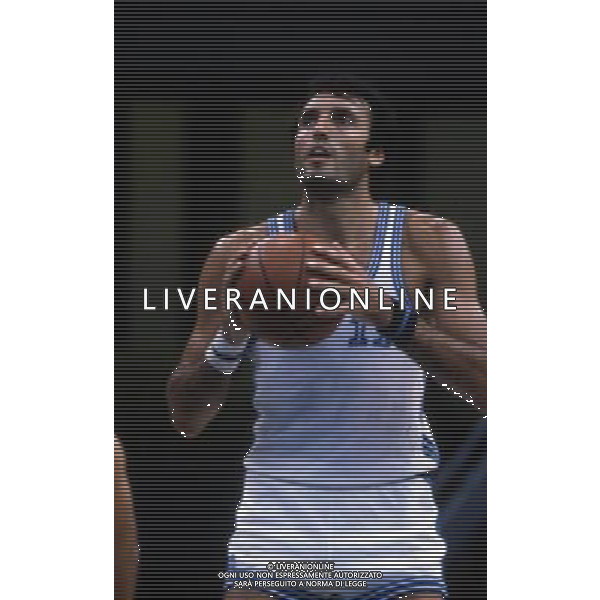 Dino Meneghin, cestista, giocatore di basket italiano - Retrospettiva nella foto con la maglia della nazionale italiana 1980 © ARCHIVIO / AGENZIA ALDO LIVERANI SAS