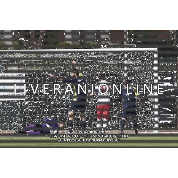 Santarcangelo - Sudtirol Alto Adige Campionato di calcio Lega Pro girone B 05/04/2017 nella foto: il goal di cesaretti ©Claudio Zamagni/Agenzia Aldo Liverani 