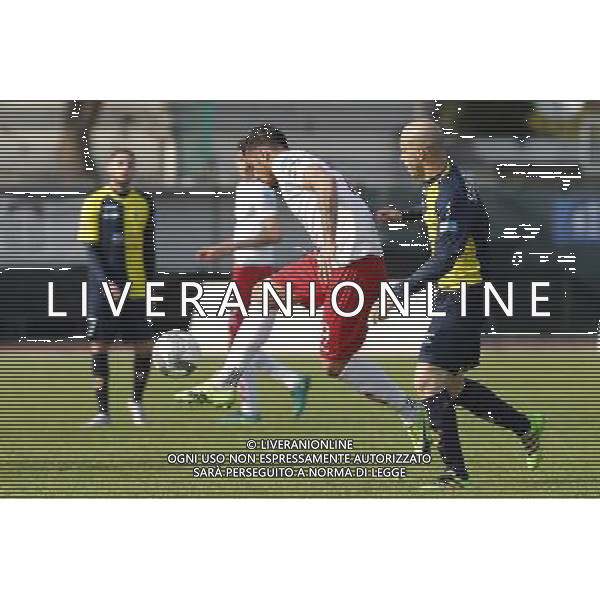 Santarcangelo - Sudtirol Alto Adige Campionato di calcio Lega Pro girone B 05/04/2017 nella foto: Ettore Gliozzi Sirignano Ciro Oreste difensore ©Claudio Zamagni/Agenzia Aldo Liverani 