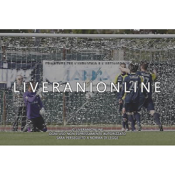 Santarcangelo - Sudtirol Alto Adige Campionato di calcio Lega Pro girone B 05/04/2017 nella foto: esultanza santarcangelo ©Claudio Zamagni/Agenzia Aldo Liverani 