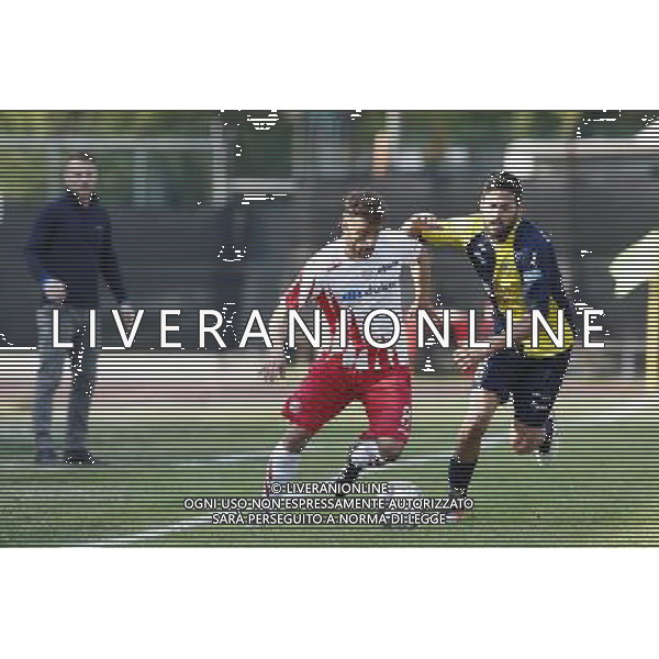 Santarcangelo - Sudtirol Alto Adige Campionato di calcio Lega Pro girone B 05/04/2017 nella foto: Alessandro Furlan Valentini Michele centrocampista ©Claudio Zamagni/Agenzia Aldo Liverani 