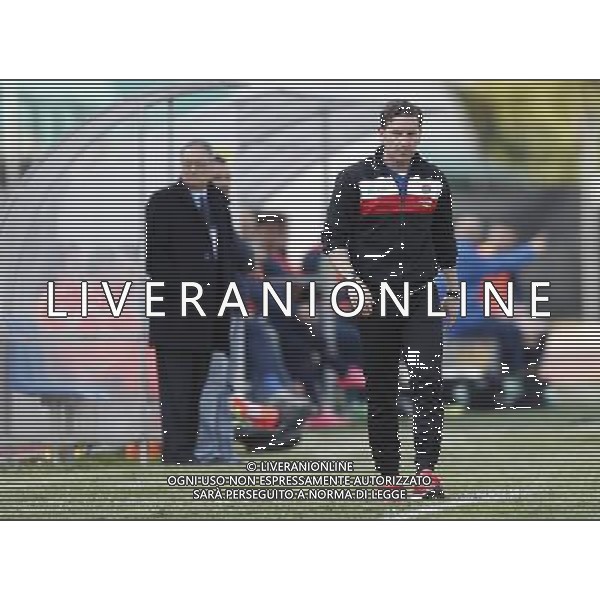 Santarcangelo - Sudtirol Alto Adige Campionato di calcio Lega Pro girone B 05/04/2017 nella foto: Alberto Colombo Allenatore ©Claudio Zamagni/Agenzia Aldo Liverani 