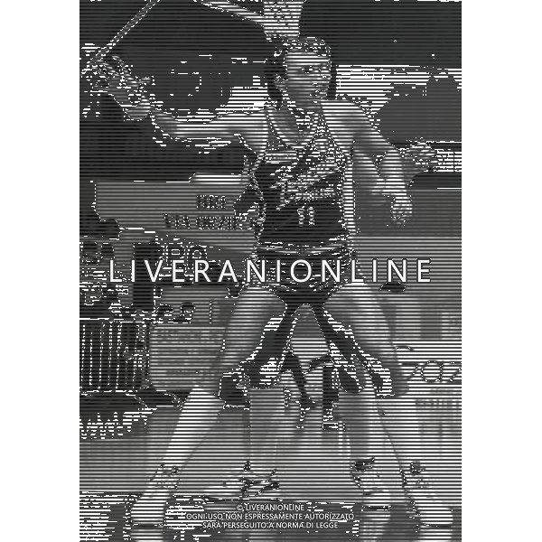 Dino Meneghin, cestista, giocatore di basket italiano - Retrospettiva nella foto con la maglia della Tracer Olimpia Milano nel 1987/1988 © ARCHIVIO / AGENZIA ALDO LIVERANI SAS