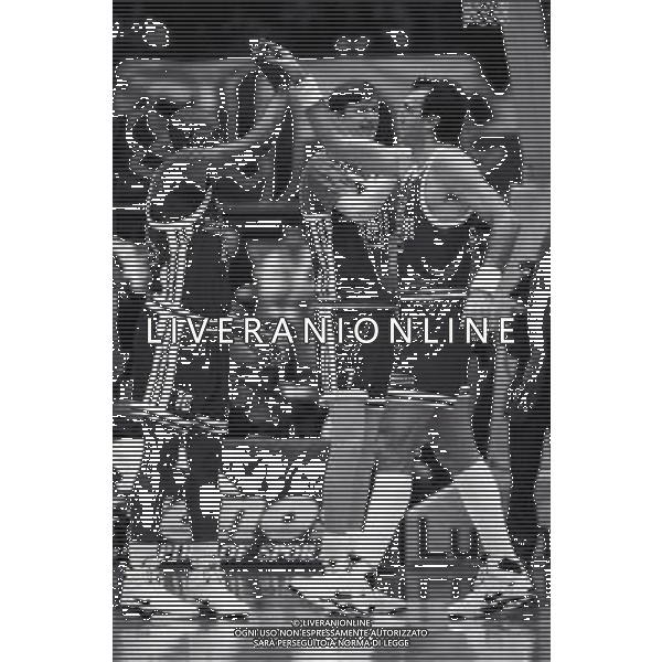 Dino Meneghin, cestista, giocatore di basket italiano - Retrospettiva nella foto con la maglia della Stefanel Trieste nel 1991/1992 © ARCHIVIO / AGENZIA ALDO LIVERANI SAS