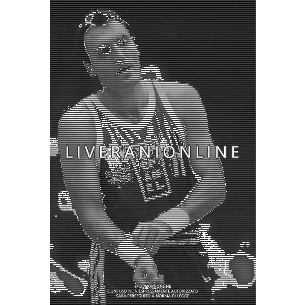 Dino Meneghin, cestista, giocatore di basket italiano - Retrospettiva nella foto con la maglia della Stefanel Trieste nel 1991/1992 © ARCHIVIO / AGENZIA ALDO LIVERANI SAS